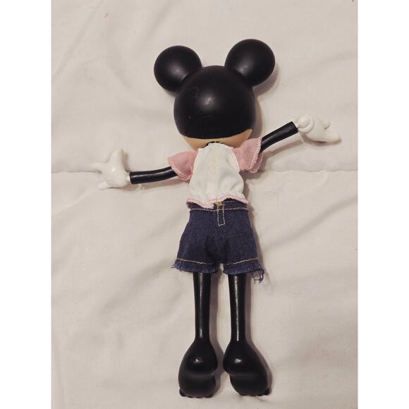 Minnie Mouse 9" Poseable Figure Fashion Doll 2019 Jakks Pacific Disney Mickey - Picture 4 of 6